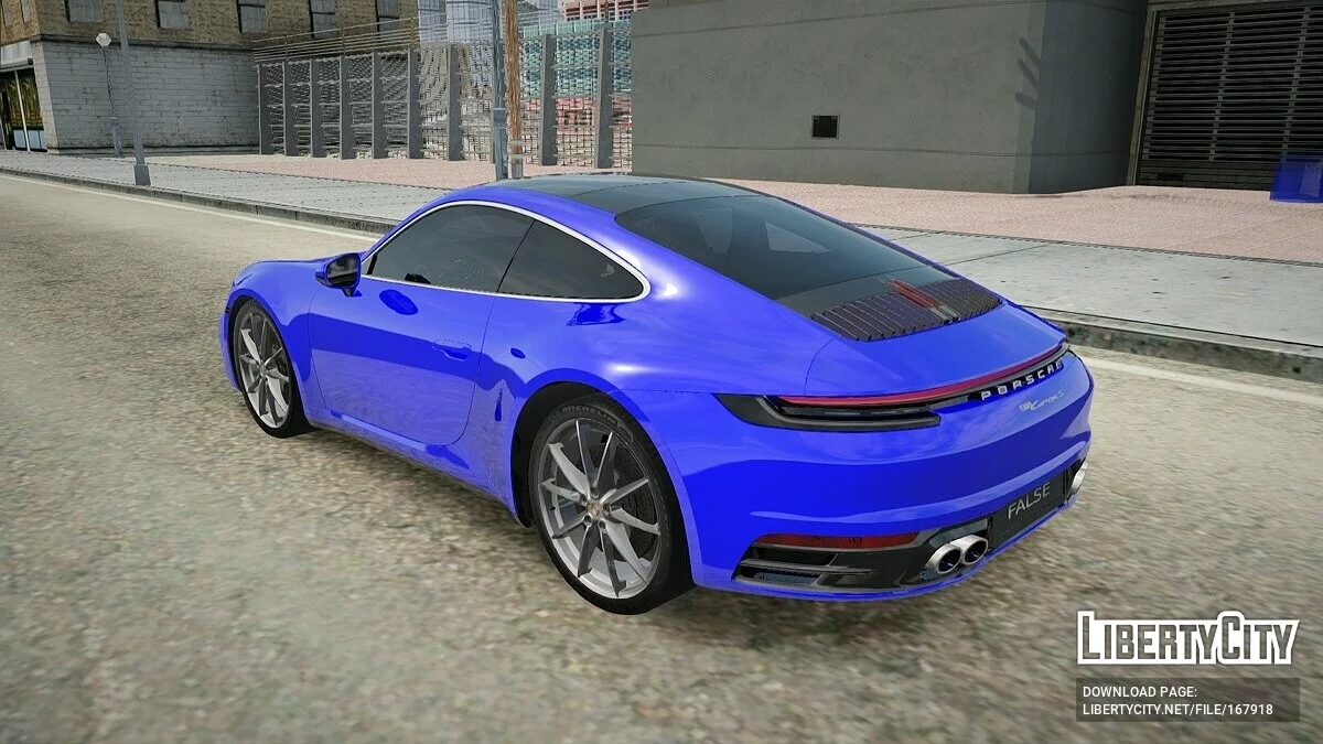 Porsche 911 Carrera S / GTA San Andreas