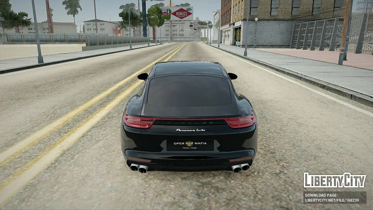 Porsche Panamera / GTA San Andreas