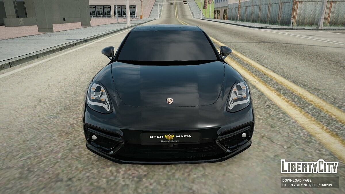 Скачать Porsche Panamera для GTA San Andreas