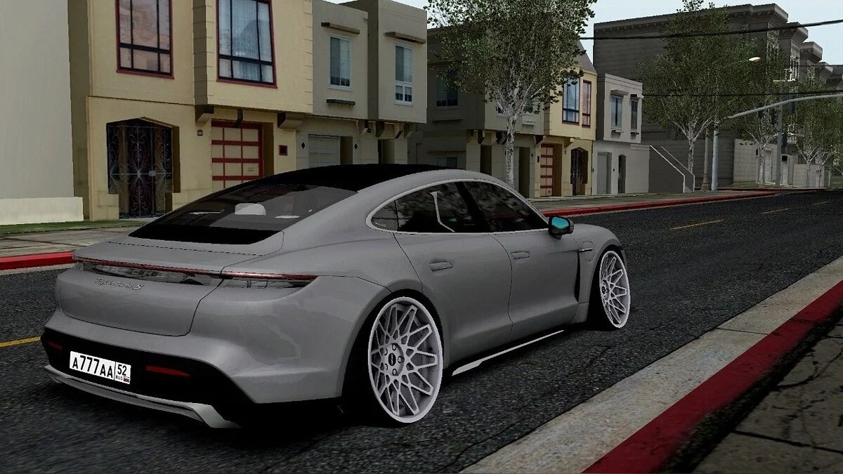 Porsche Taycan Turbo S 2021 / GTA San Andreas