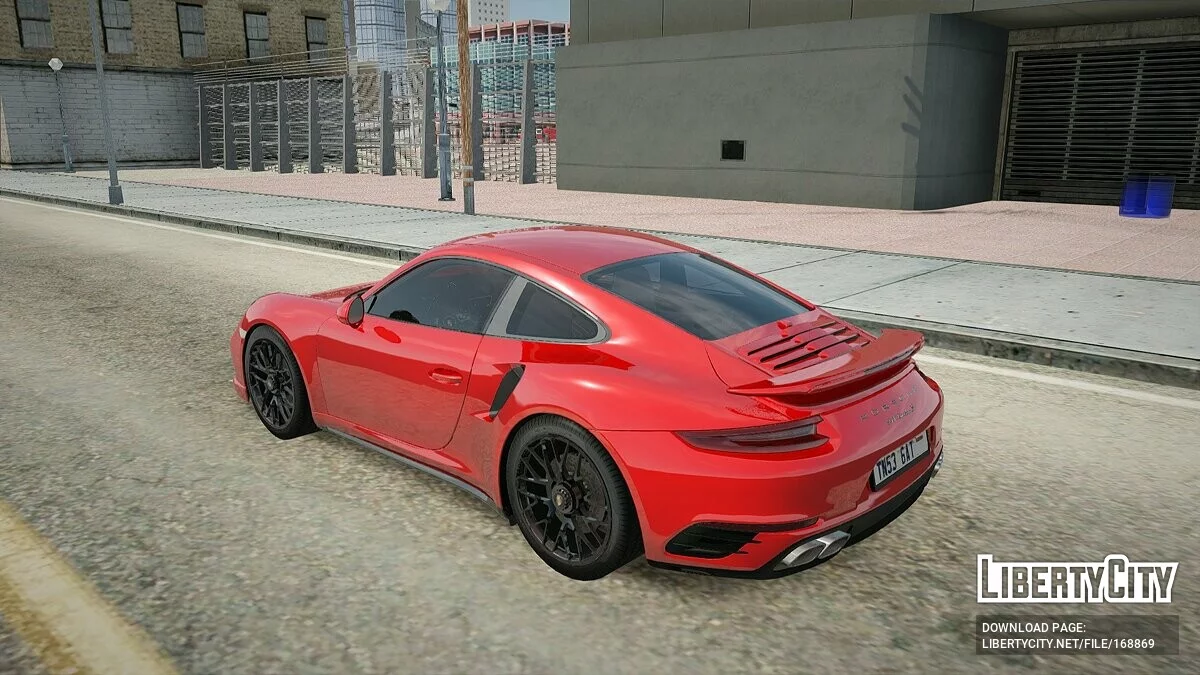 Porsche 911 Turbo S / GTA San Andreas