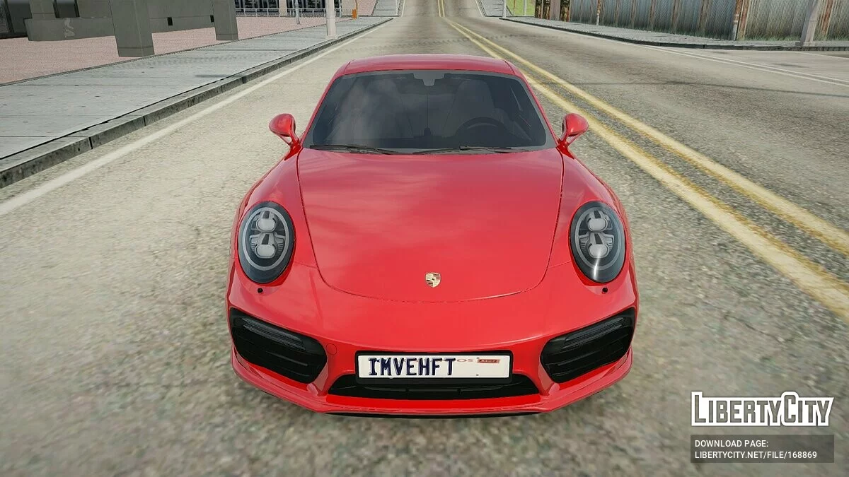 Porsche 911 Turbo S / GTA San Andreas