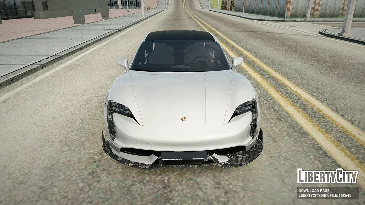 Porsche Taycan Turbo S / GTA San Andreas
