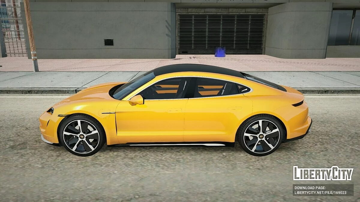 Porsche Taycan Turbo S / GTA San Andreas
