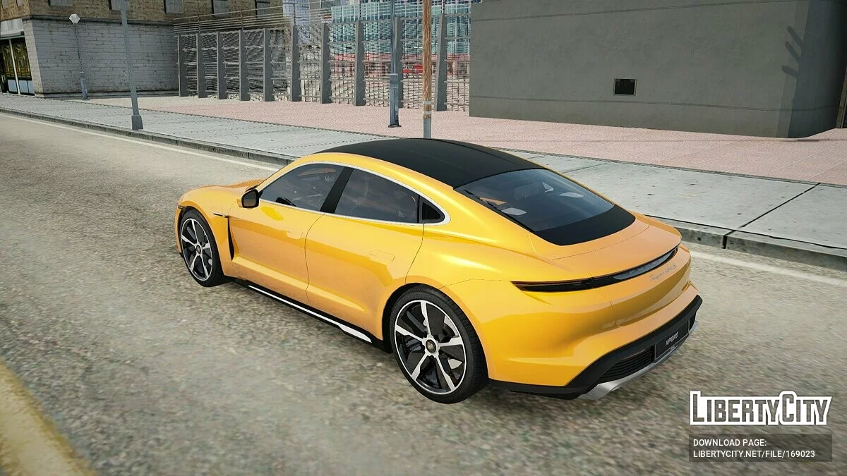 Porsche Taycan Turbo S / GTA San Andreas
