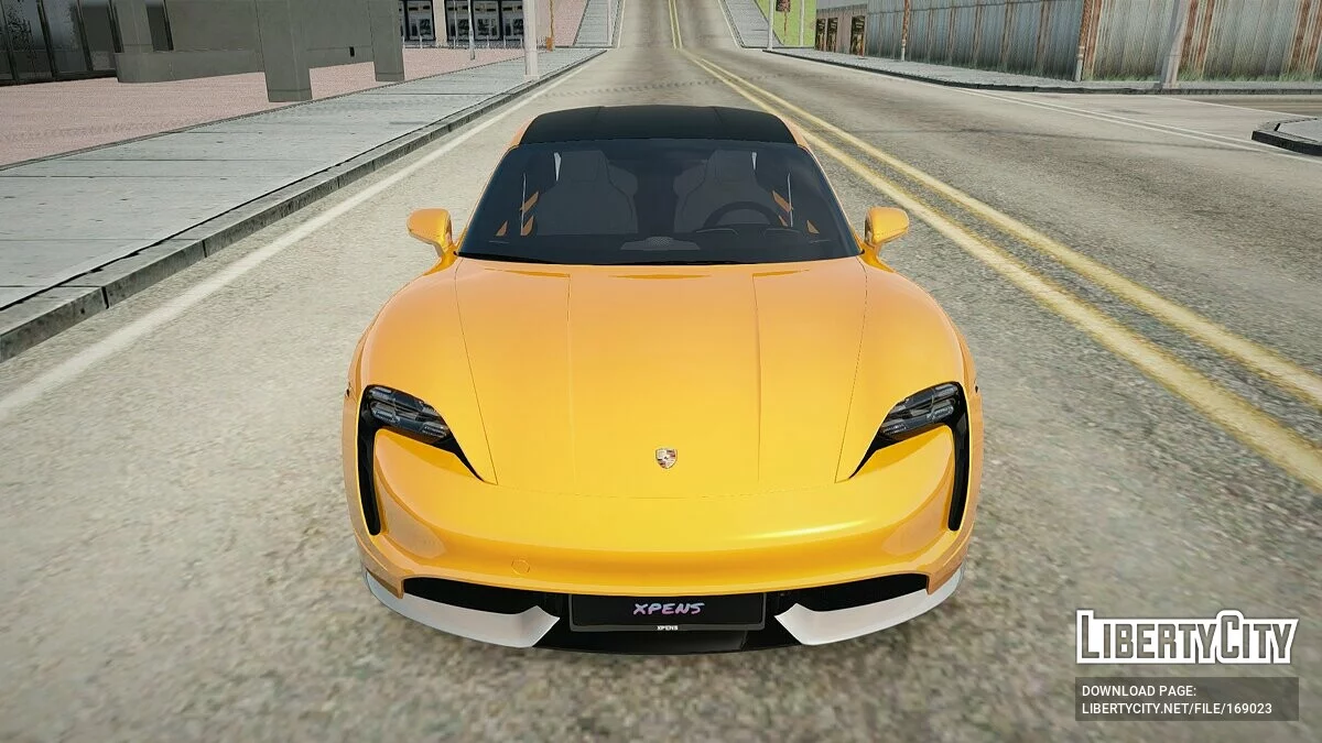 Porsche Taycan Turbo S / GTA San Andreas