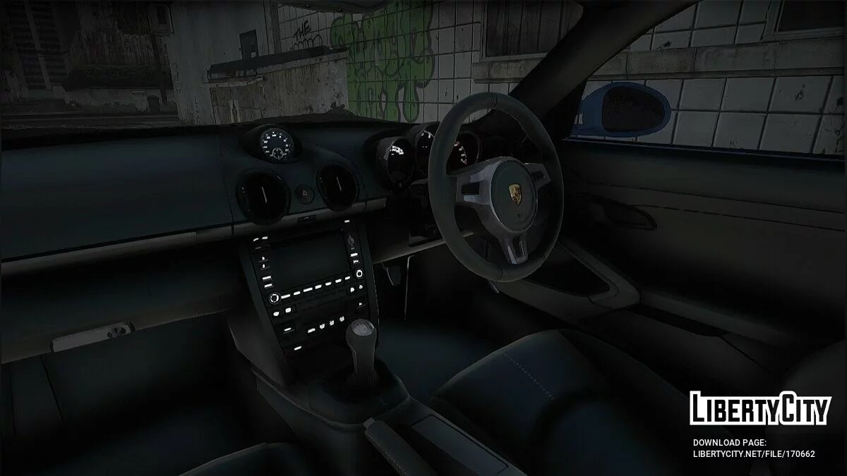2012 Porsche Cayman R / GTA San Andreas