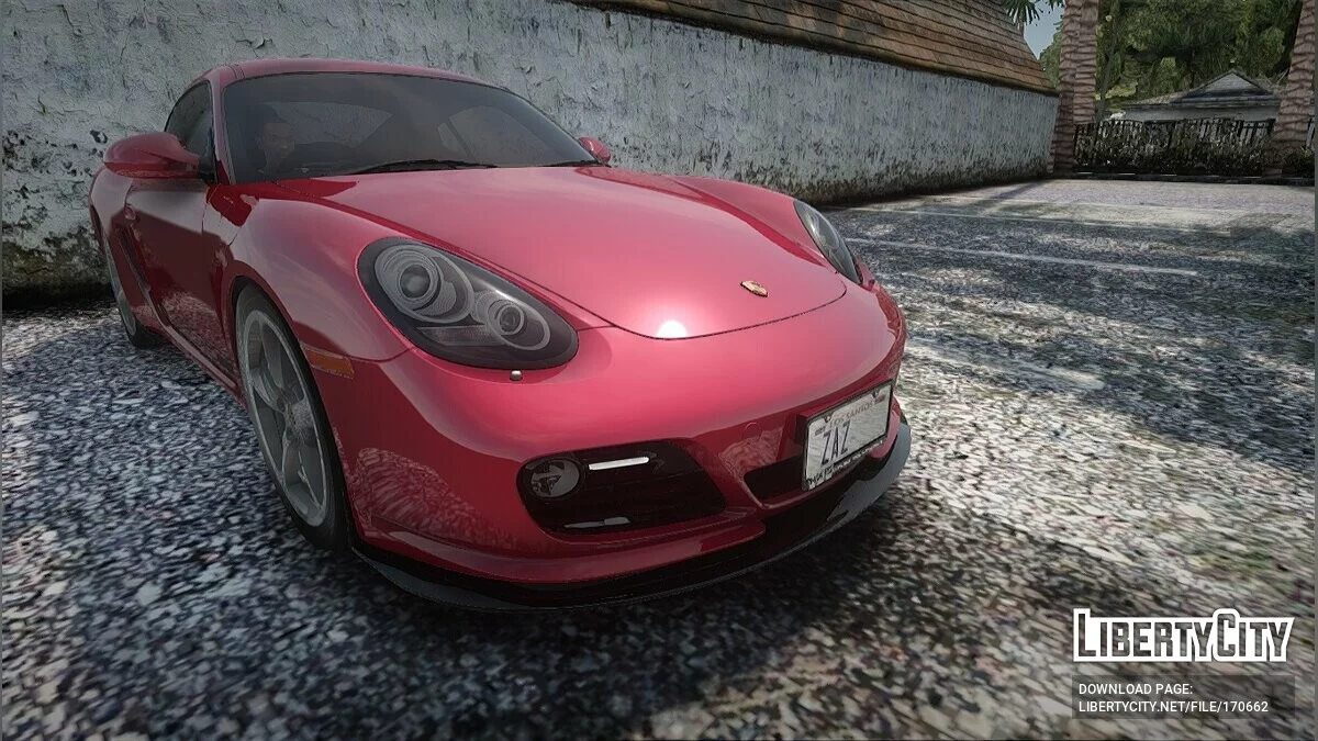 2012 Porsche Cayman R / GTA San Andreas