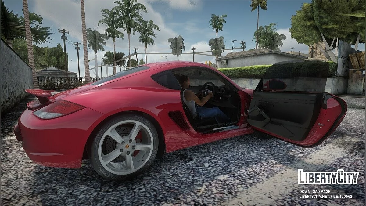 2012 Porsche Cayman R / GTA San Andreas