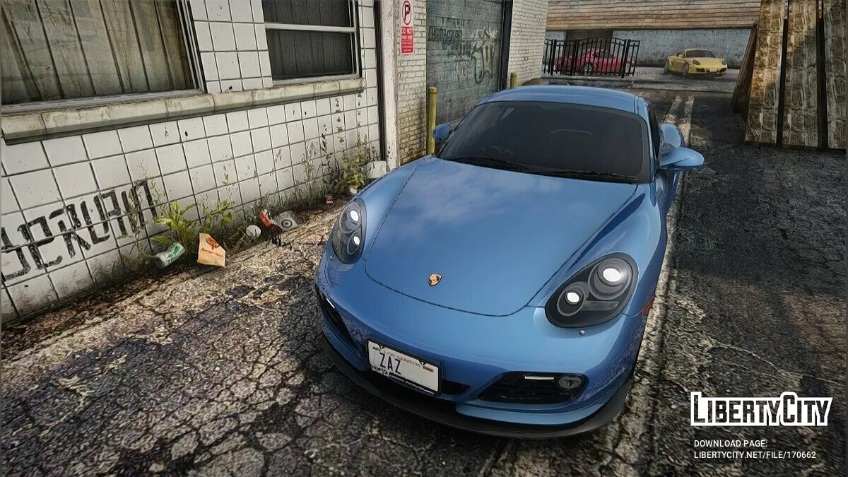2012 Porsche Cayman R / GTA San Andreas