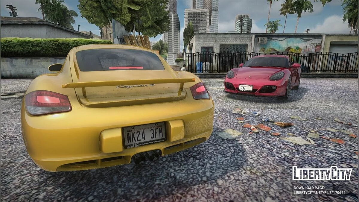 2012 Porsche Cayman R / GTA San Andreas