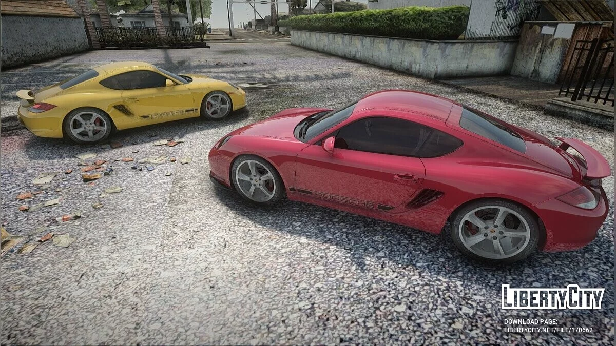 2012 Porsche Cayman R / GTA San Andreas