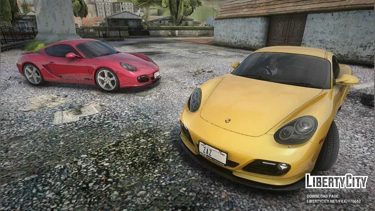 2012 Porsche Cayman R / GTA San Andreas