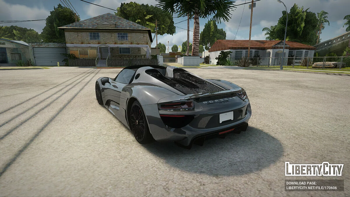 Porsche 918 Spyder / GTA San Andreas