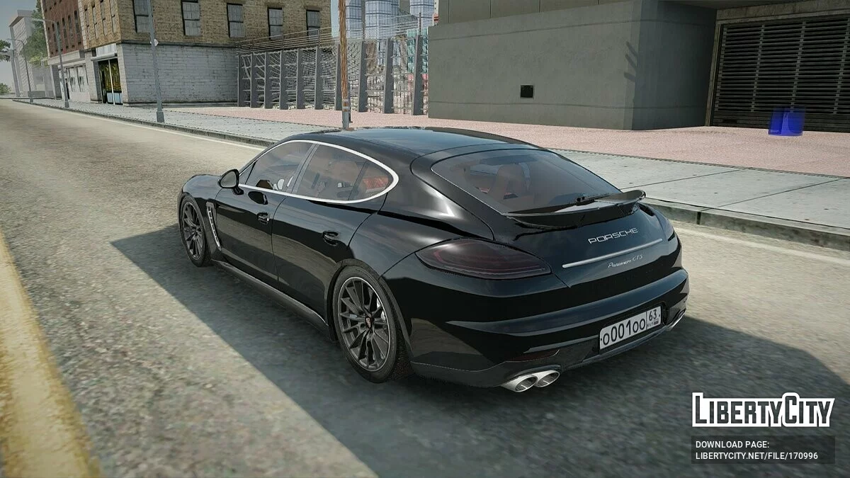 Porsche Panamera GTS / GTA San Andreas
