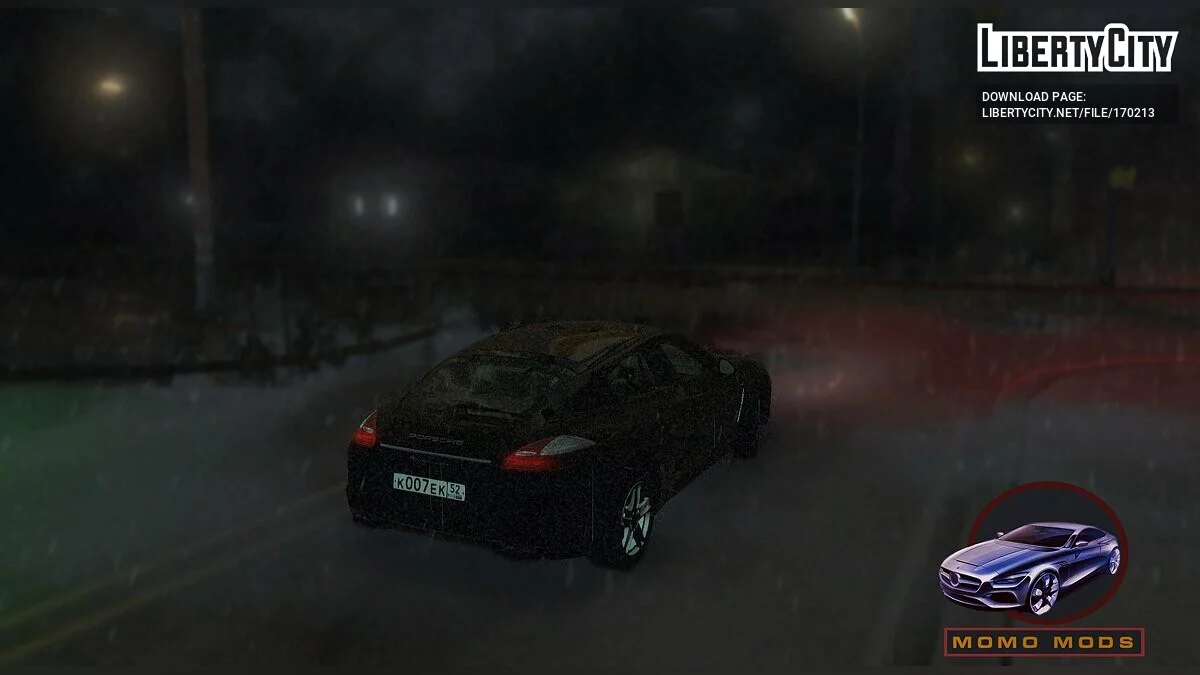 Porsche Panamera Turbo 2010 / GTA San Andreas