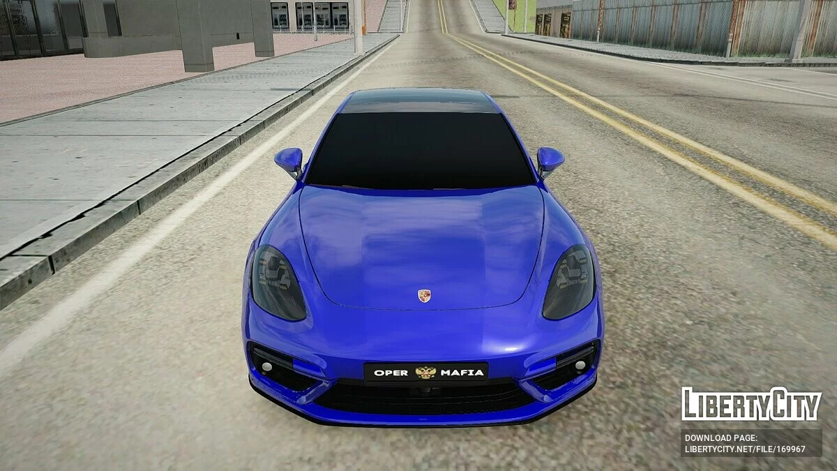 Porsche Panamera / GTA San Andreas