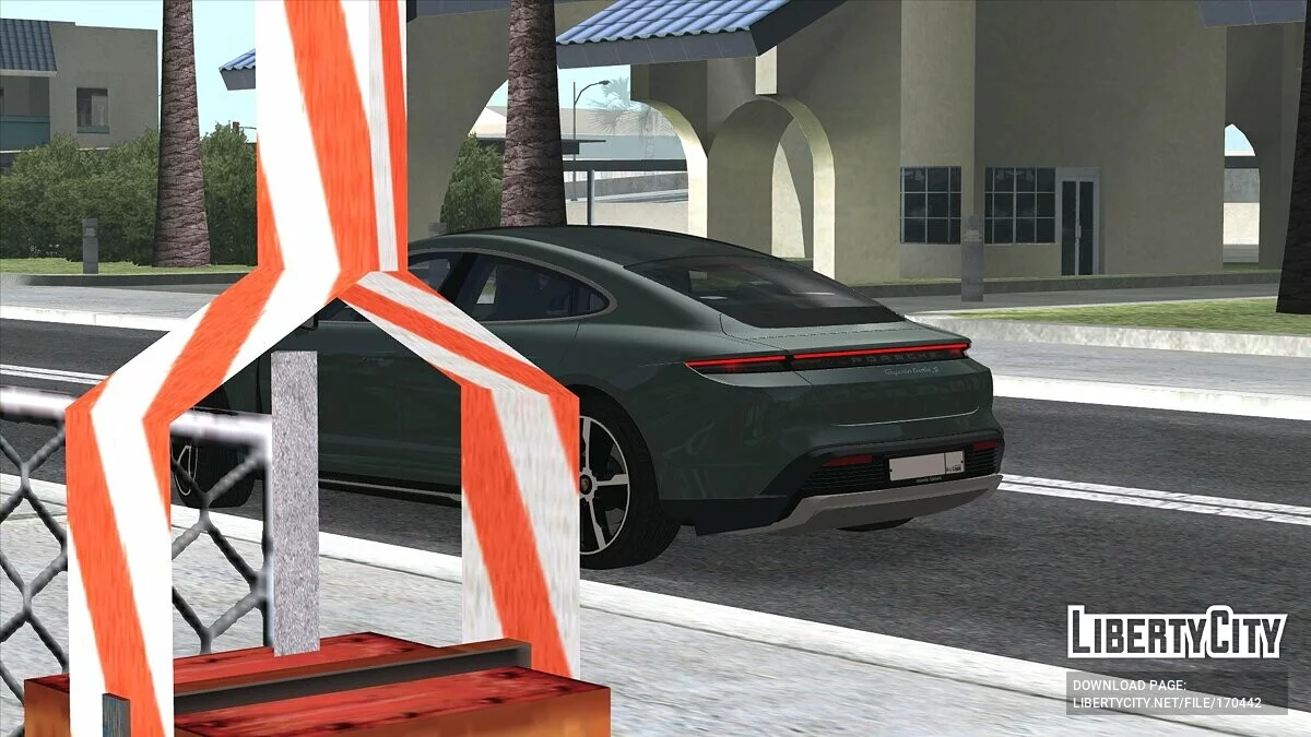 Porsche Taycan + Оптика + Тюнинг / GTA San Andreas
