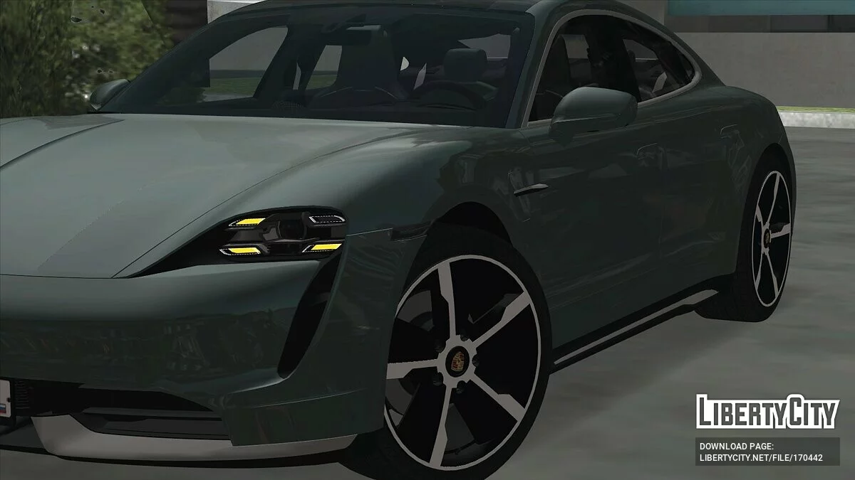 Porsche Taycan + Оптика + Тюнинг / GTA San Andreas