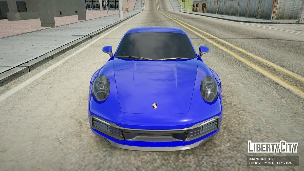 Porsche 911 Carrera S / GTA San Andreas