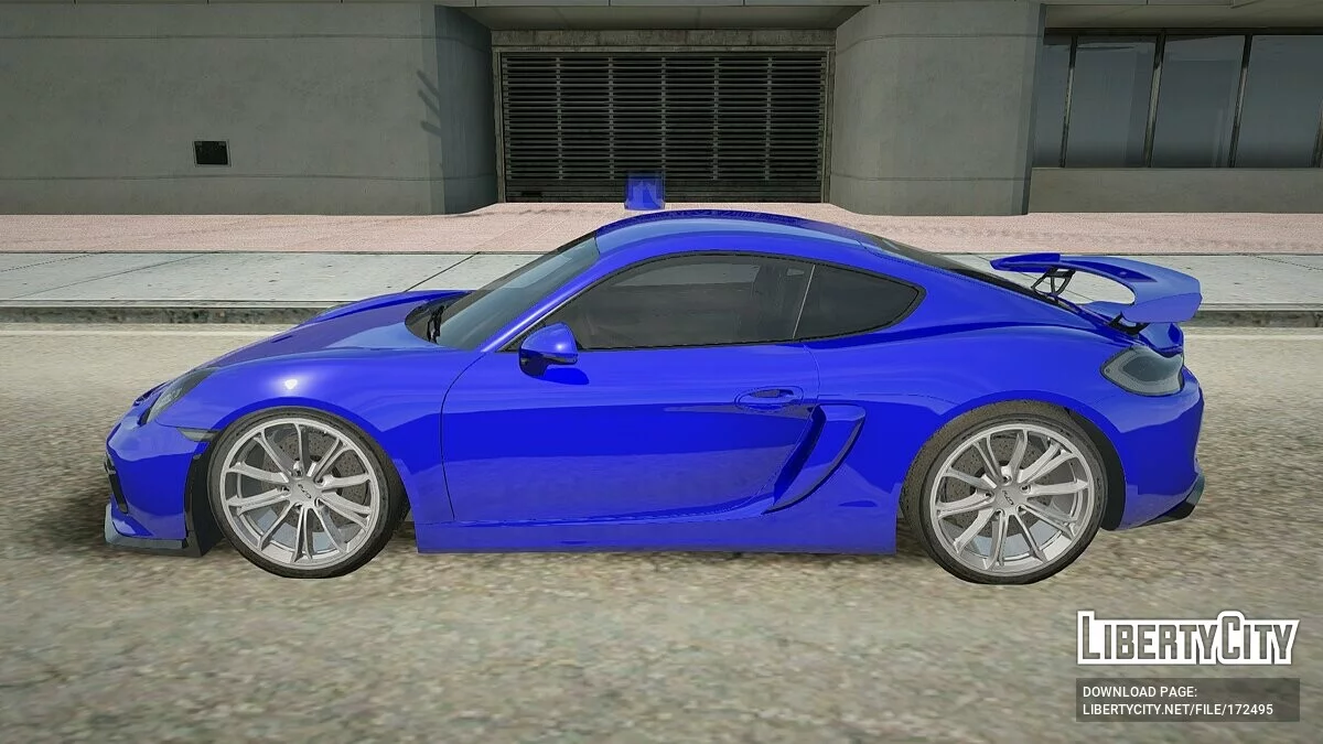 Porsche Cayman 2017 / GTA San Andreas