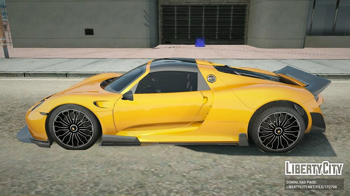 Porsche 918 / GTA San Andreas