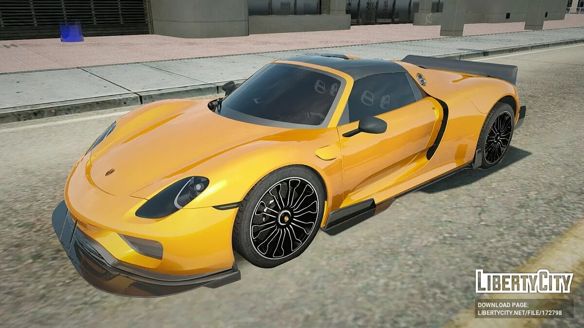 Porsche 918 / GTA San Andreas