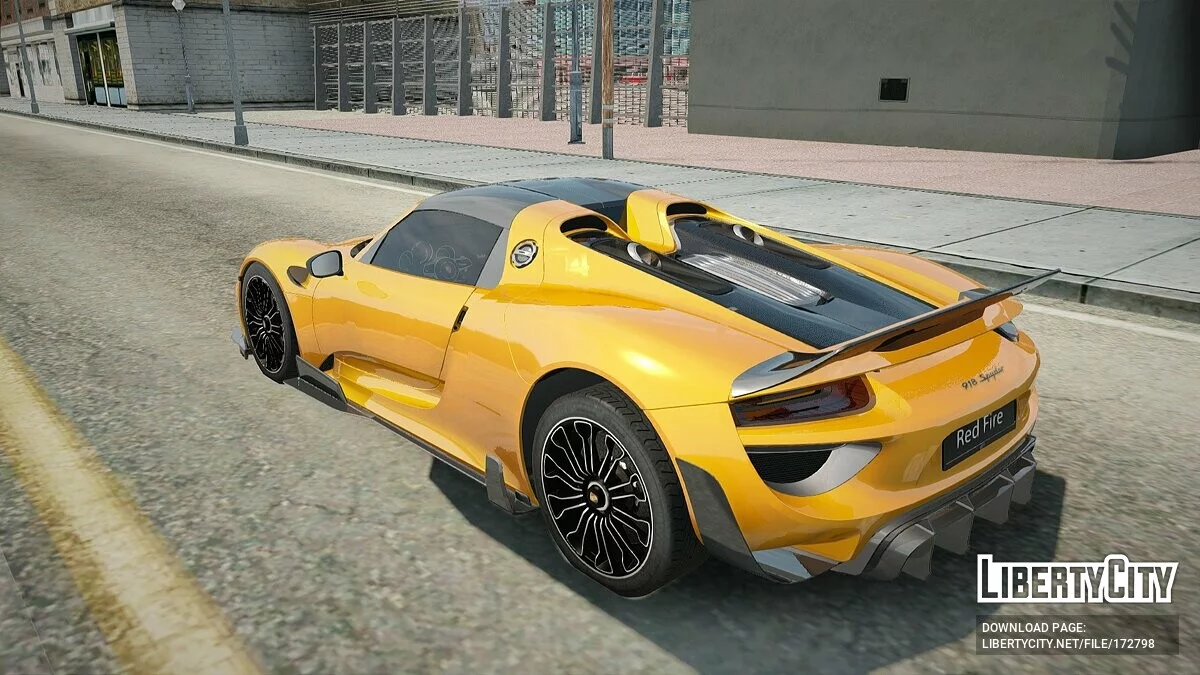 Porsche 918 / GTA San Andreas