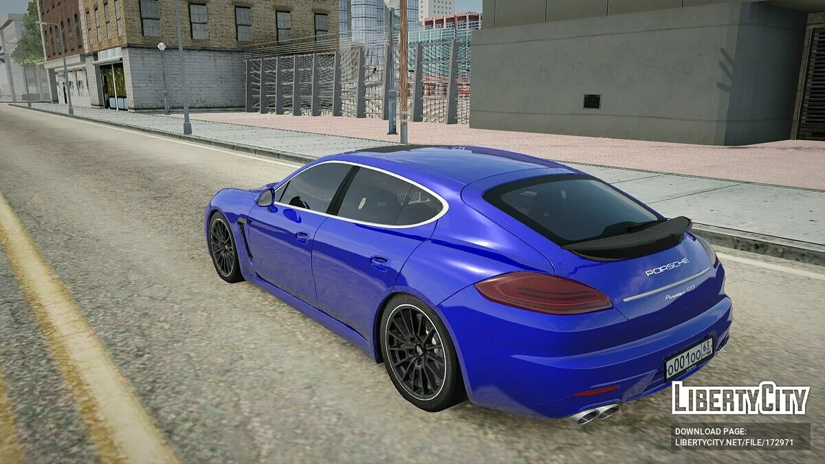 Porsche Panamera GTS / GTA San Andreas