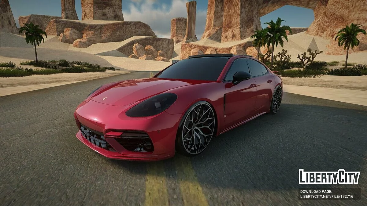 Porsche Panamera Modified / GTA San Andreas