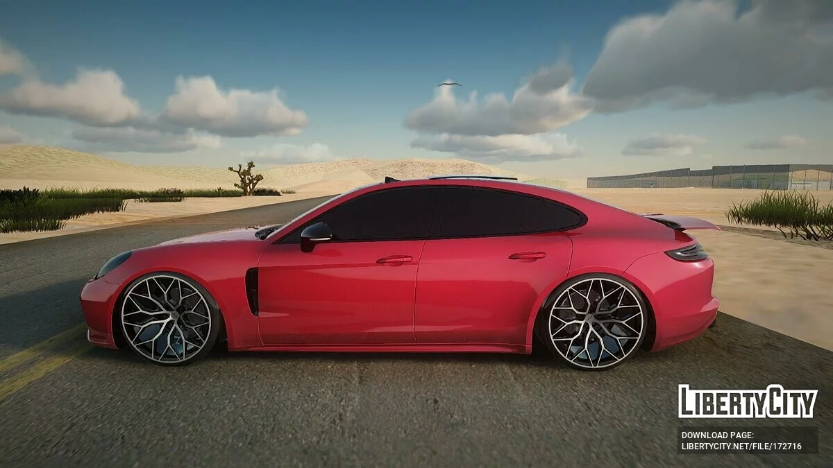 Porsche Panamera Modified / GTA San Andreas