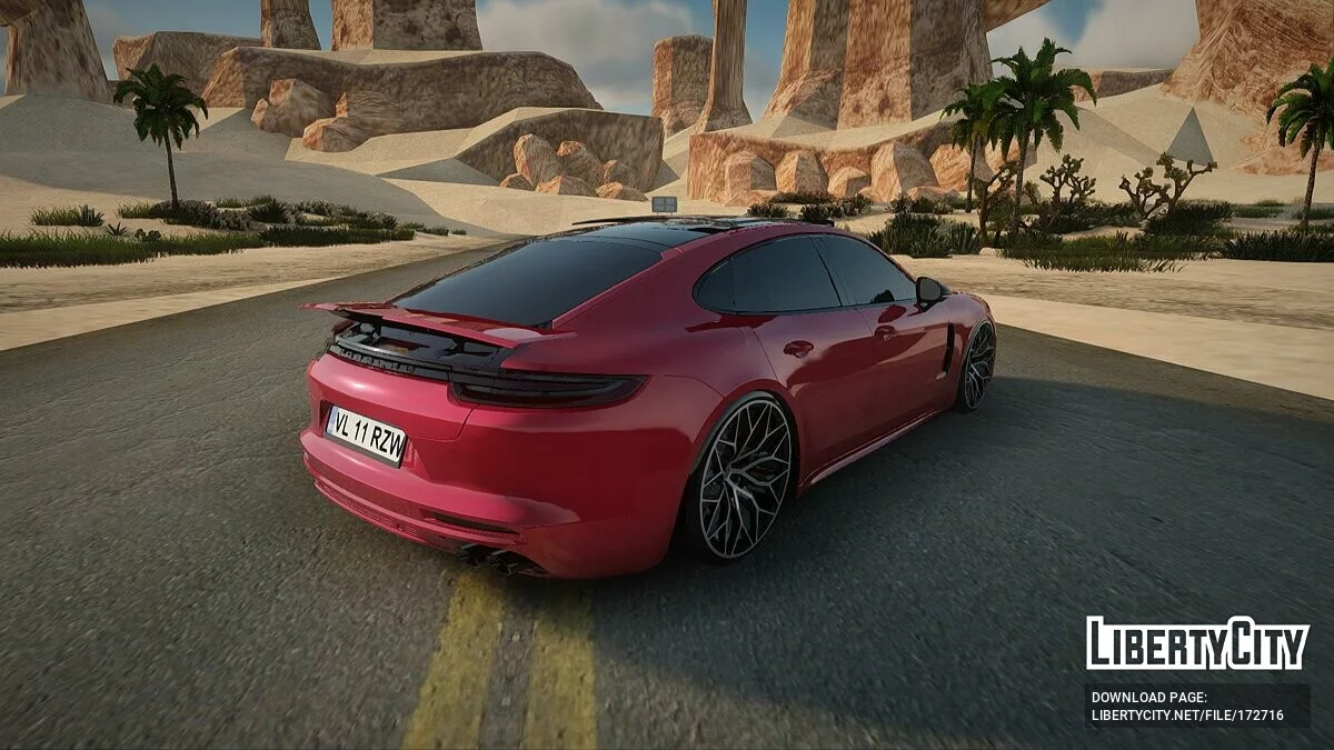 Porsche Panamera Modified / GTA San Andreas
