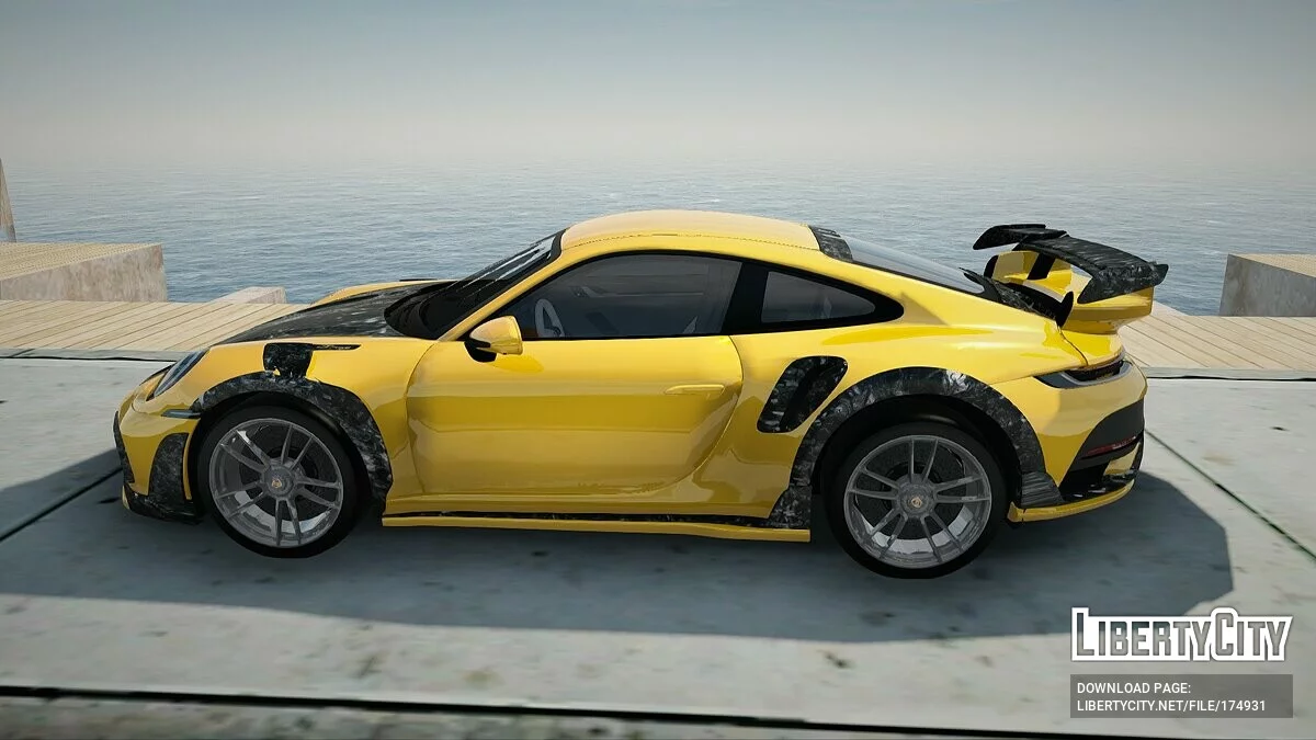 Porsche 911 Techart Turbo GT 2022 / GTA San Andreas