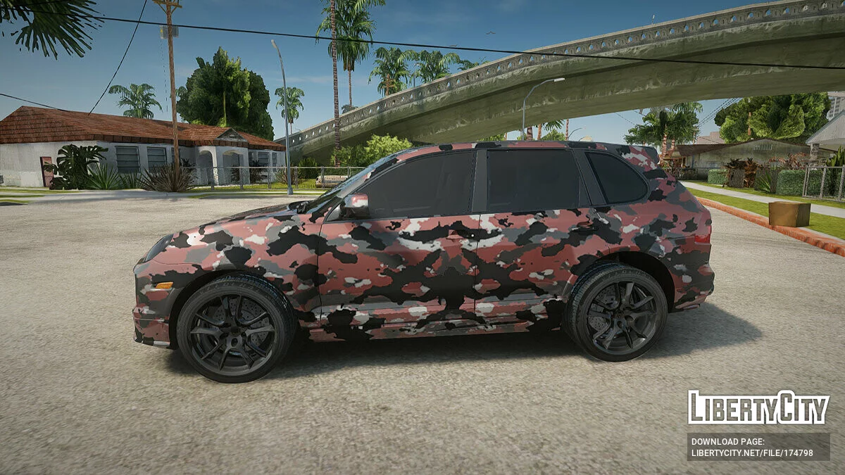 Porsche Cayenne Камуфляжка / GTA San Andreas