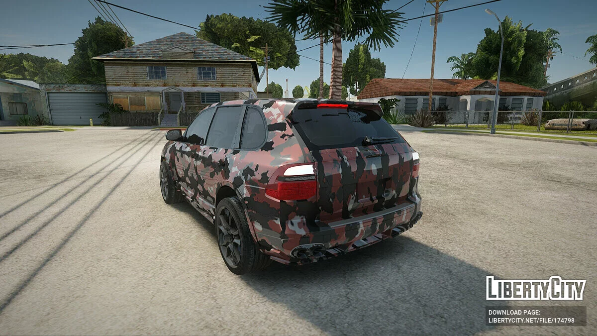 Porsche Cayenne Камуфляжка / GTA San Andreas