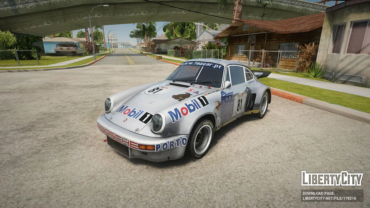 Porsche 911 RSR 3.3 (скинпак №1) / GTA San Andreas