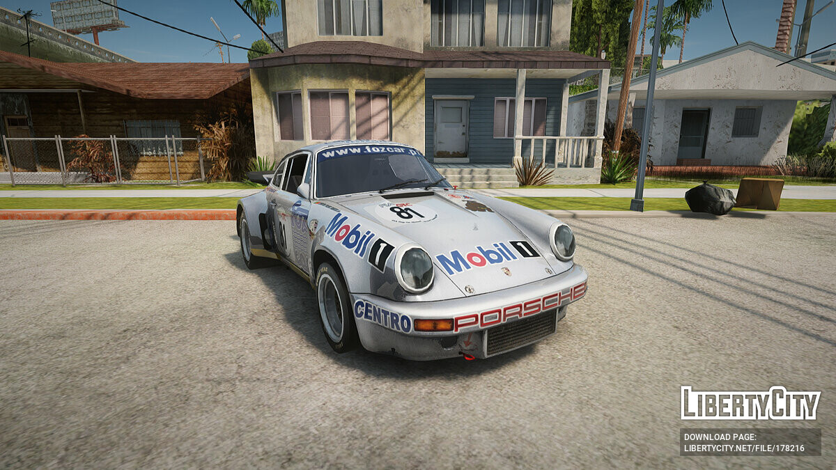 Скачать Porsche 911 RSR 3.3 (скинпак №1) для GTA San Andreas