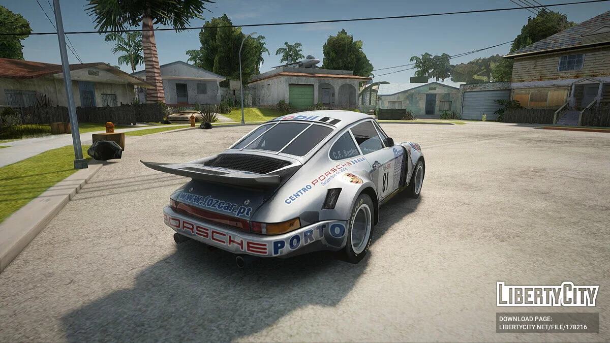 Porsche 911 RSR 3.3 (скинпак №1) / GTA San Andreas