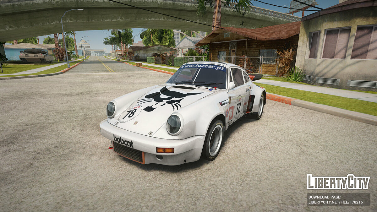 Скачать Porsche 911 RSR 3.3 (скинпак №1) для GTA San Andreas