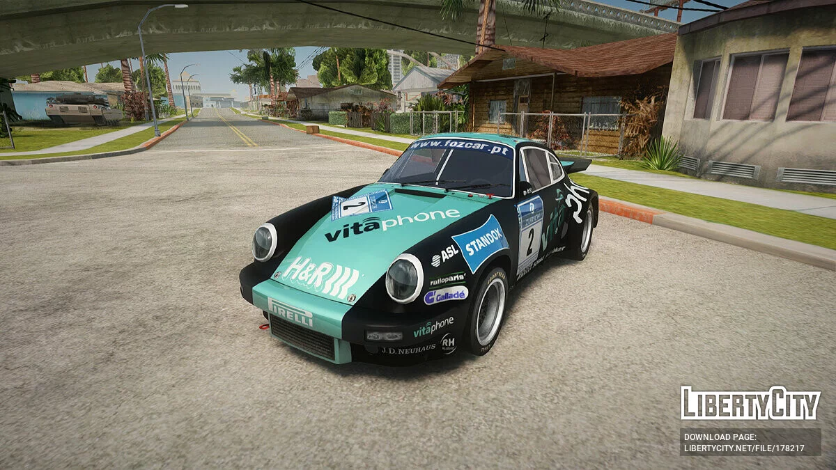Porsche 911 RSR 3.3 (скинпак №2) / GTA San Andreas