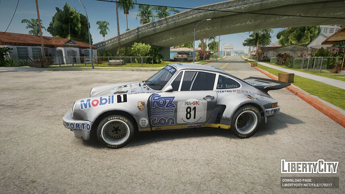 Porsche 911 RSR 3.3 (скинпак №2) / GTA San Andreas