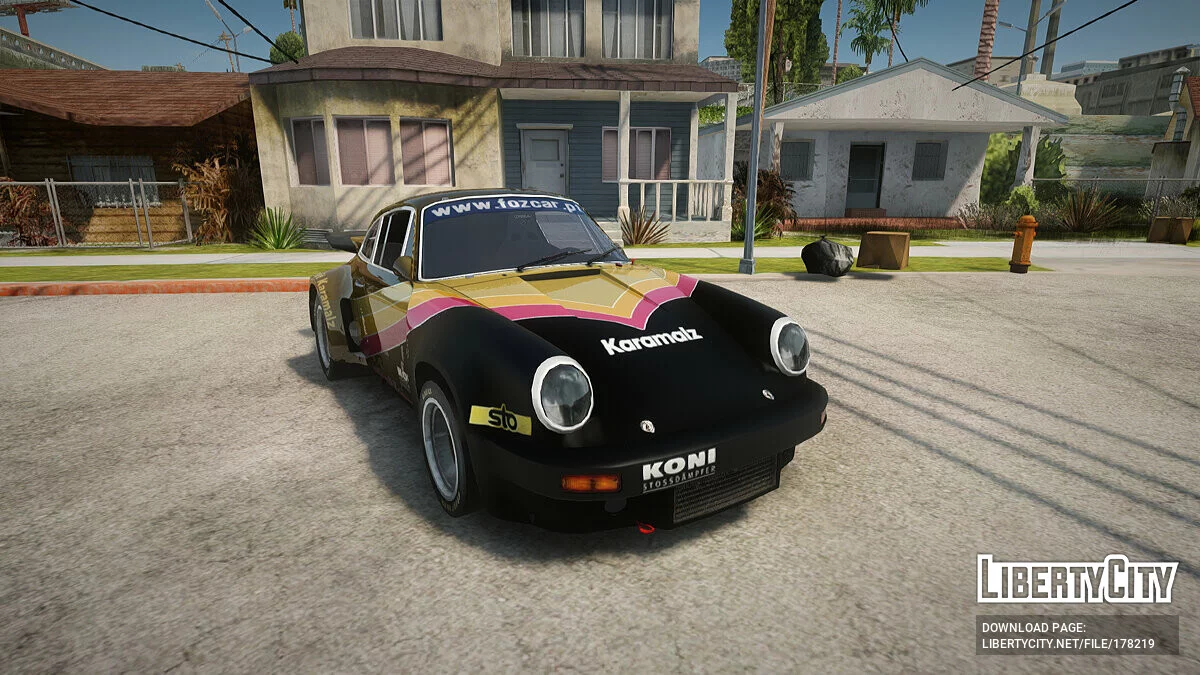 Porsche 911 RSR 3.3 (скинпак №3) / GTA San Andreas