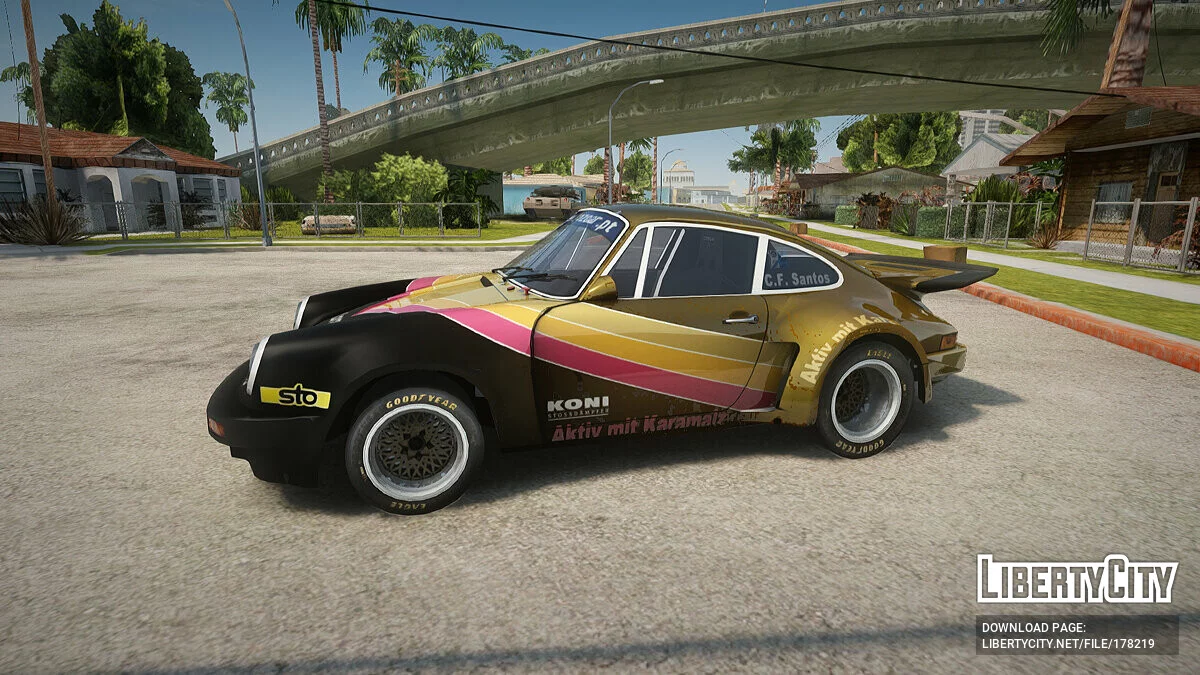 Porsche 911 RSR 3.3 (скинпак №3) / GTA San Andreas
