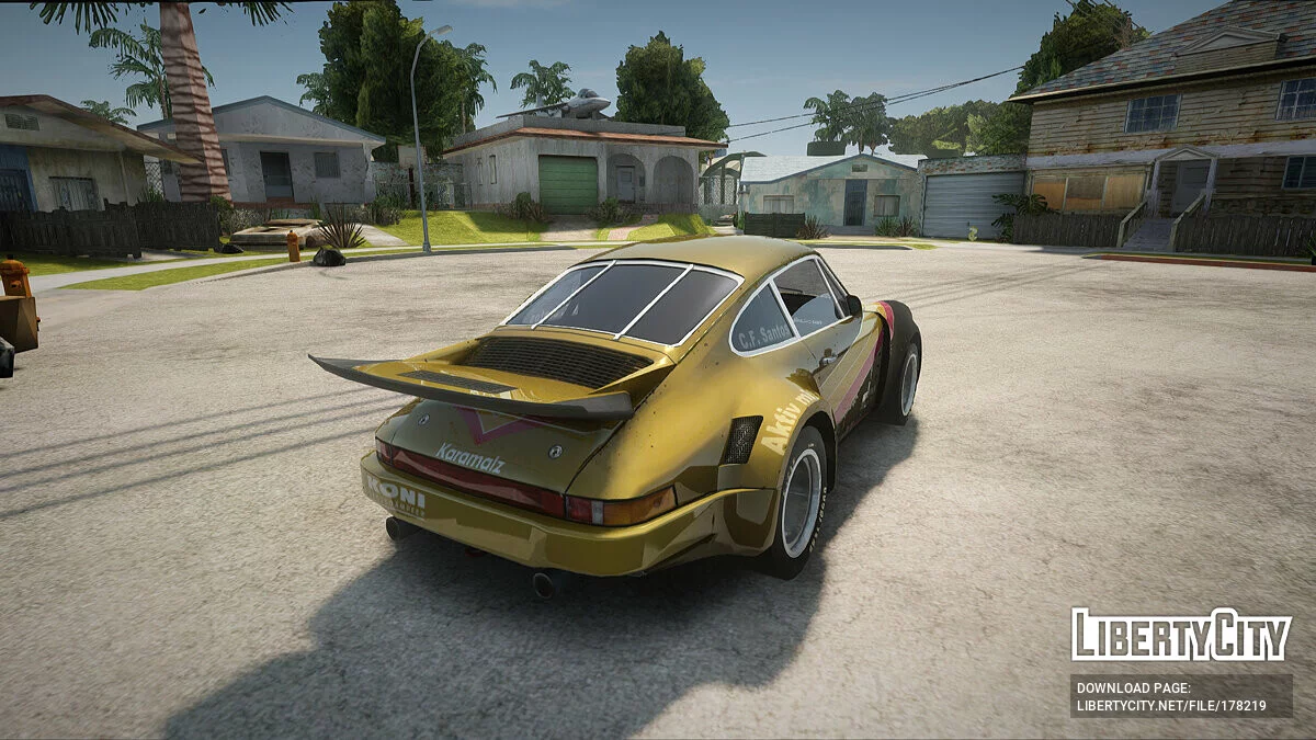 Porsche 911 RSR 3.3 (скинпак №3) / GTA San Andreas
