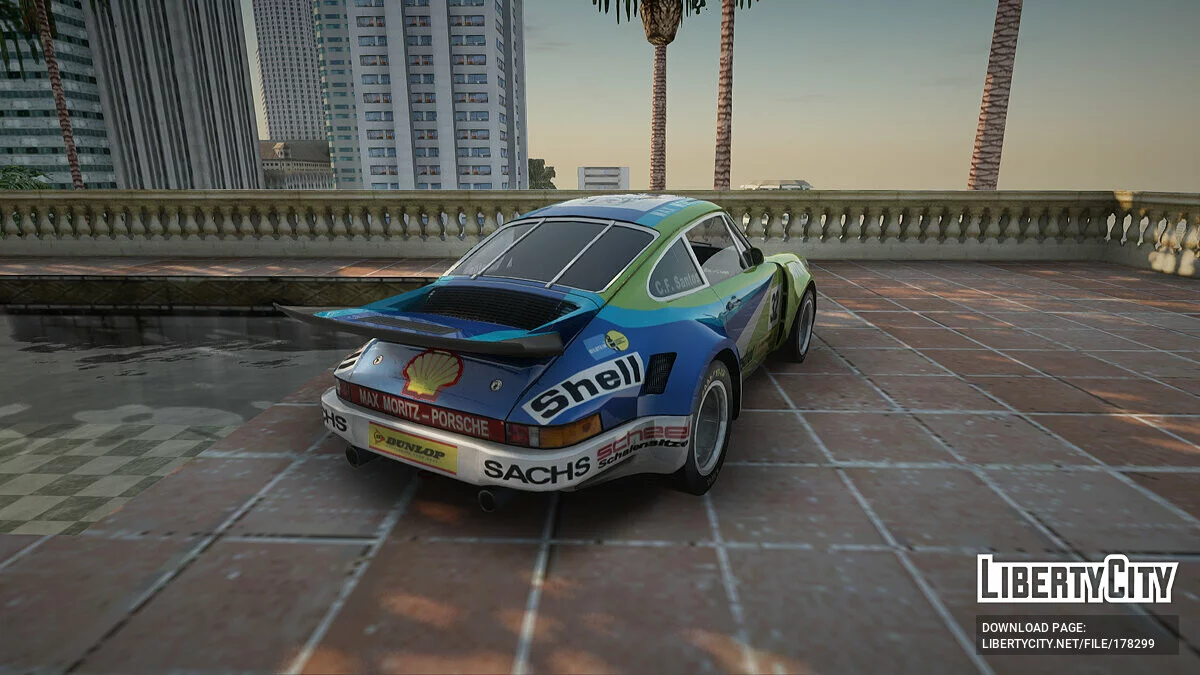 Porsche 911 RSR 3.3 (скинпак №4) / GTA San Andreas