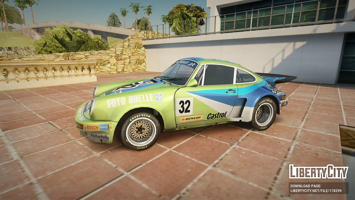 Porsche 911 RSR 3.3 (скинпак №4) / GTA San Andreas