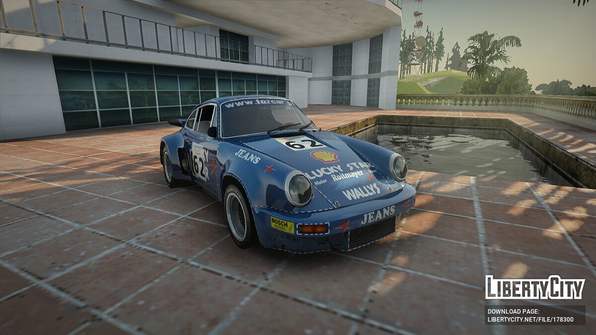 Скачать Porsche 911 RSR 3.3 (скинпак №5) для GTA San Andreas