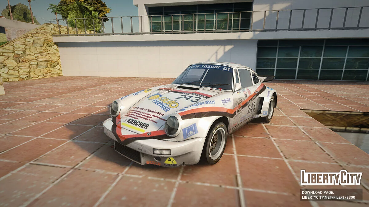 Porsche 911 RSR 3.3 (скинпак №5) / GTA San Andreas