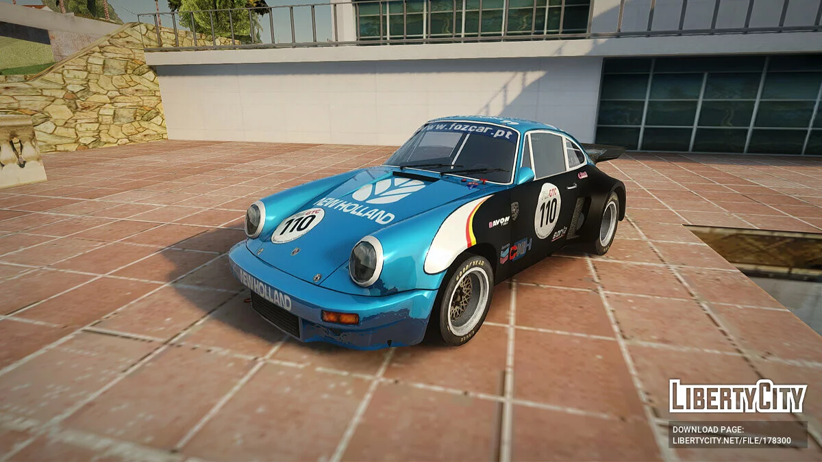 Porsche 911 RSR 3.3 (скинпак №5) / GTA San Andreas