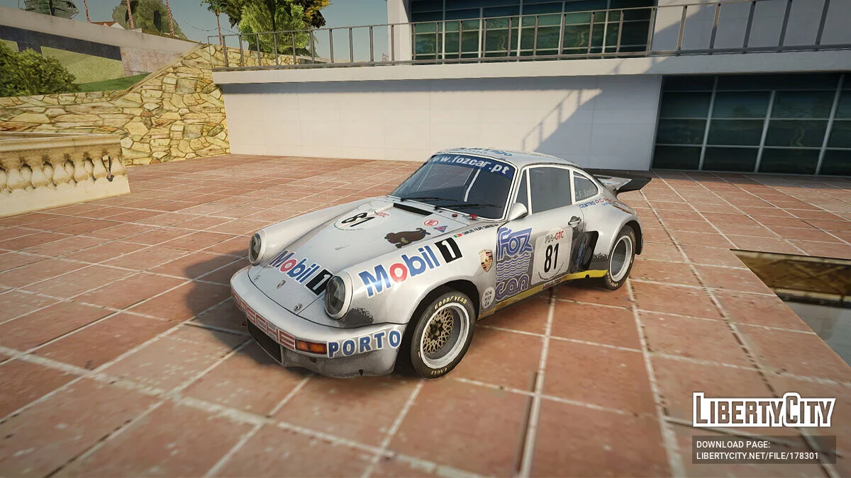 Porsche 911 RSR 3.3 (скинпак №6) / GTA San Andreas